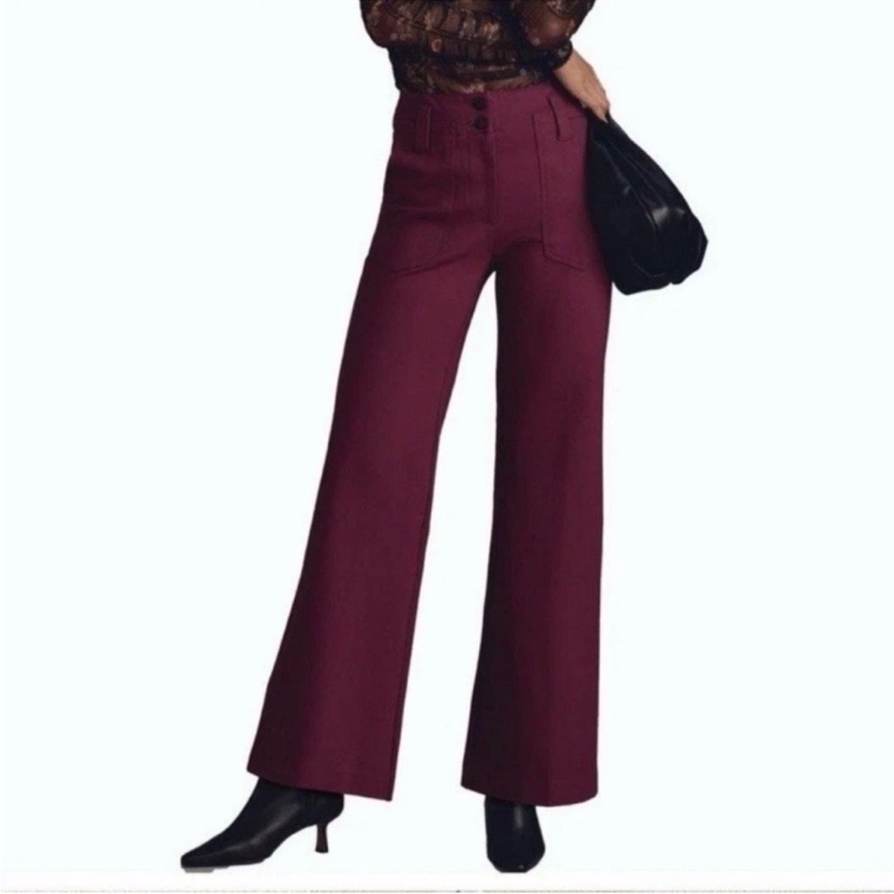 Maeve Naomi Wide Leg Flare Pants
Size 16